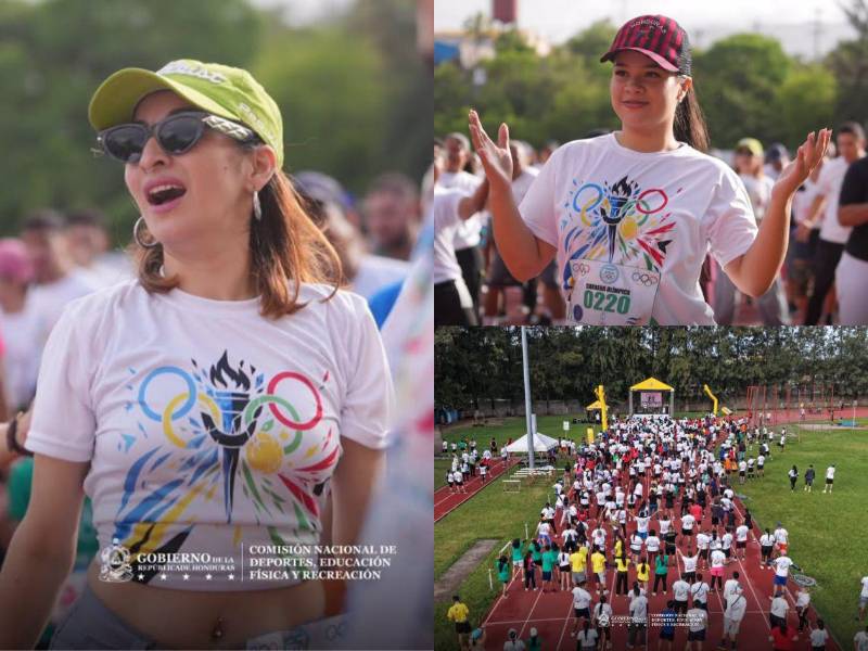¡Una tremenda fiesta! Así se vivió la Carrera Olímpica 5K con el respaldo de Condepor, COI y el Comité Olímpico Hondureño.