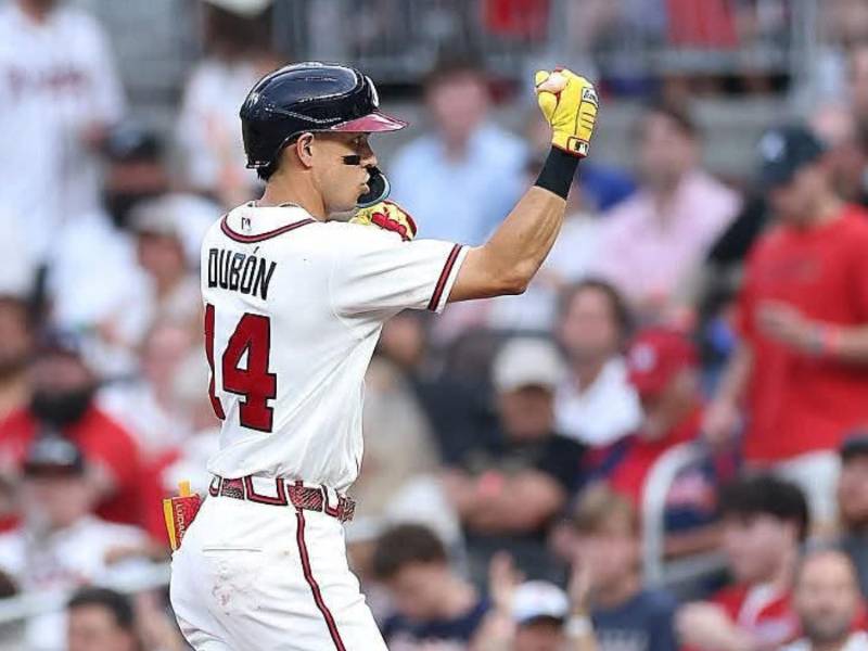 El hondureño Mauricio Dubón está viviendo una gran temporada con los Bravos de Atlanta en las Grandes Ligas, tanto en la defensiva como al bate.