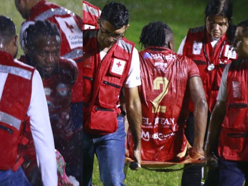 Terminó en el hospital: así fue la lesión que sufrió Kevin Álvarez por culpa de la cancha