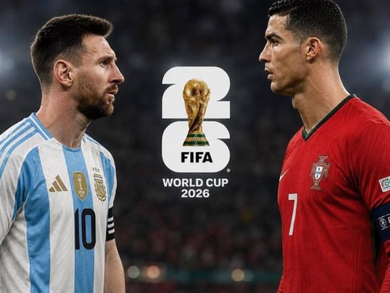 Messi y Cristiano Ronaldo solo podrían enfrentarse en una posible final en el Mundial 2026.