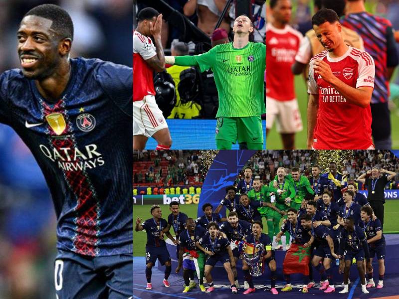 En fotos: así festejó el PSG ser bicampeón en la Champions League, el culpable del fracaso del Arsenal y Luis Enrique advierte al Real Madrid.