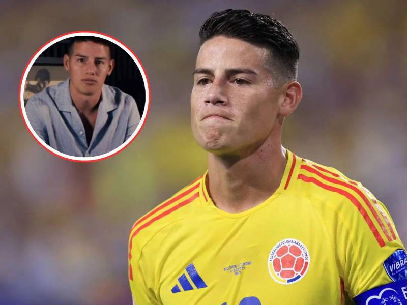 James Rodríguez anuncia su retiro de la selección colombiana