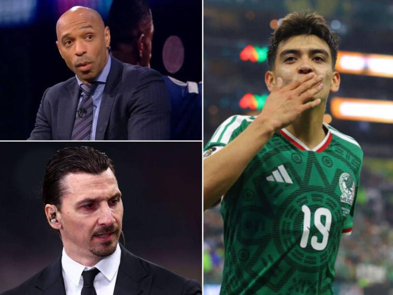 Los exdelanteros Thierry Henry y Zlatan Ibrahimovic reconocieron el talento de Gilberto Mora a sus 17 años.