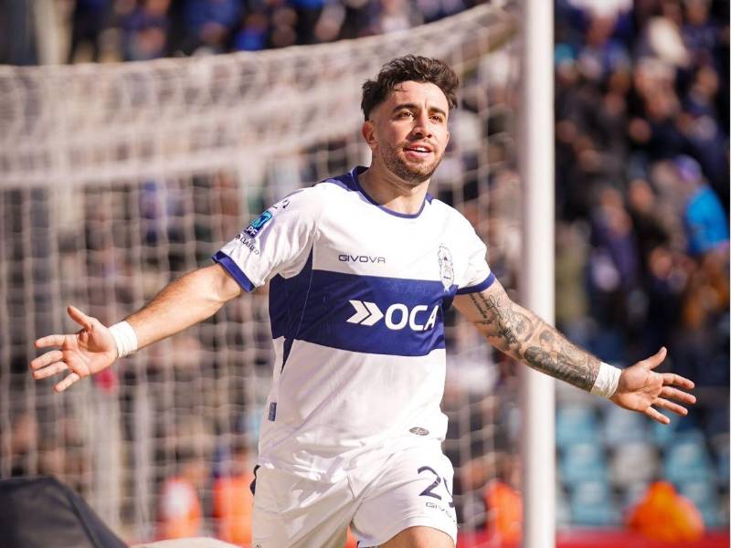Agustín Auzmendi convirtió su tercer gol con Gimnasia de La Plata.
