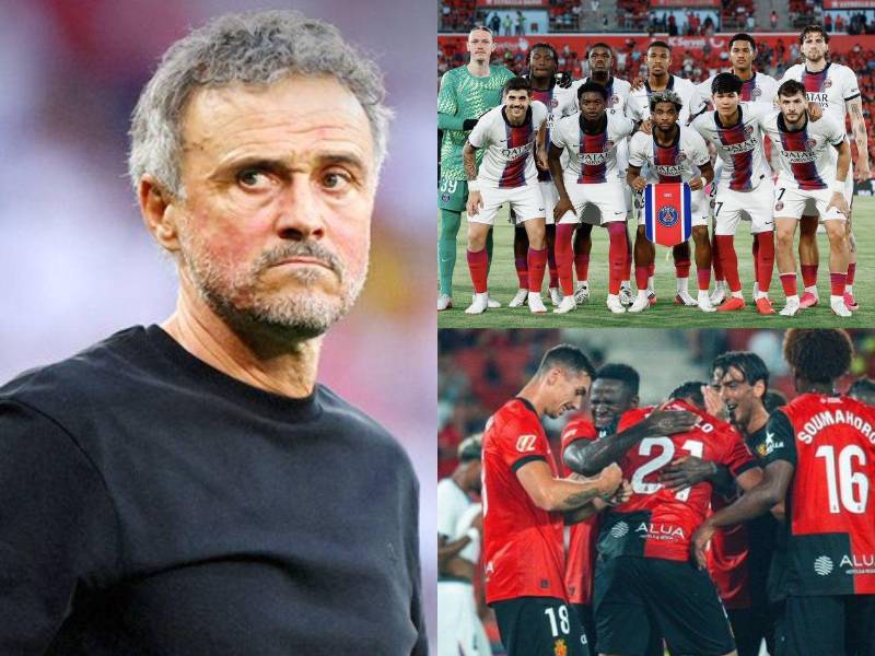 El PSG, sin sus mundialistas, cae claramente ante el recién descendido Mallorca