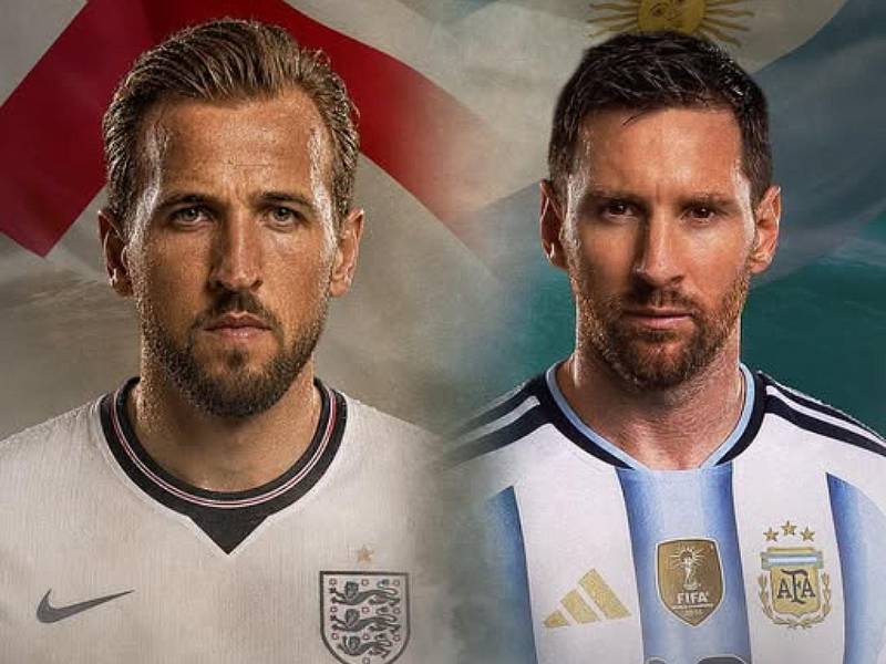 Inglaterra y Argentina se ven las caras en las semifinales de la Copa del Mundo 2026.