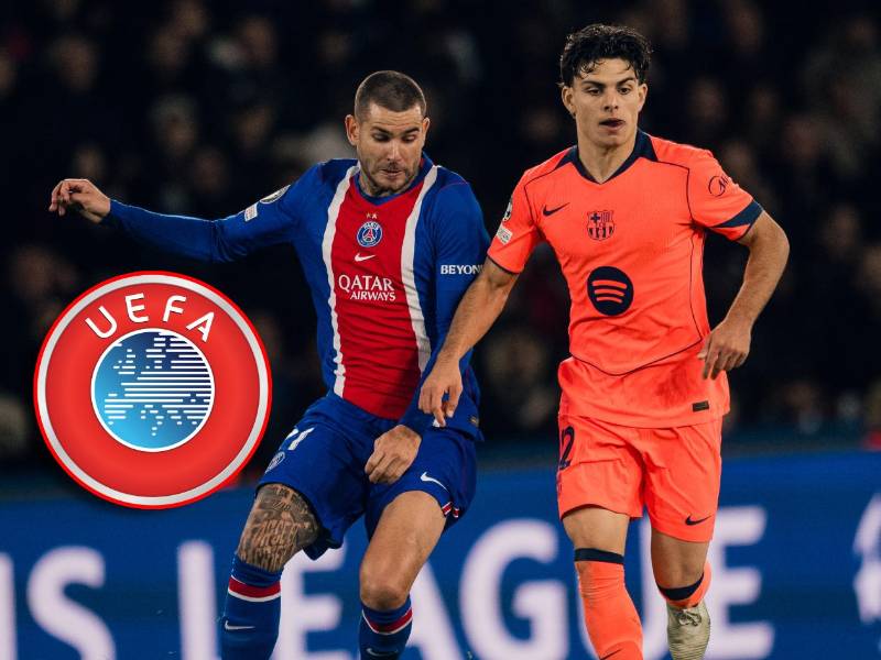Barcelona se quejará ante UEFA por la pancarta que desplegaron en el Parque de los Príncipes.