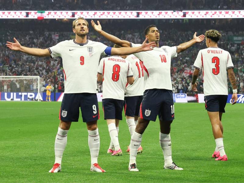Harry Kane y Jude Bellingham fueron los encargados de anotar los goles que eliminaron a México.