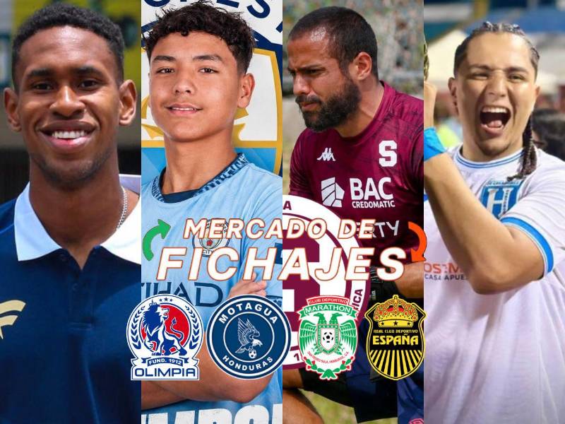 Así se mueve el mercado de fichaje de la Liga Nacional: ¿Edrick Menjívar al Saprissa? Fichan a otro tiktoker, hondureño al Manchester City y Platense define futuro de Davis Flow.