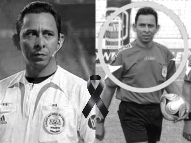 El exárbitro de la Liga Nacional, José Sandoval, perdió la vida tras varios años de luchar contra una grave enfermedad que afectó su salud.
