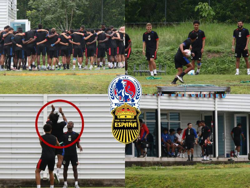 EN FOTOS: Olimpia tiene dudas para enfrentar a Real España por la fecha diez del torneo Apertura de la Liga Nacional de Honduras.