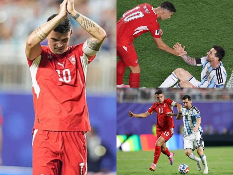 Granit Xhaka, capitán de Suiza, admitió haber conseguido un comprobante irregular durante la pandemia y podría definir una sanción económica o penal.