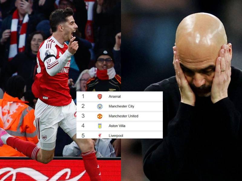 Así queda la tabla de posiciones de la Premier League a falta de una fecha