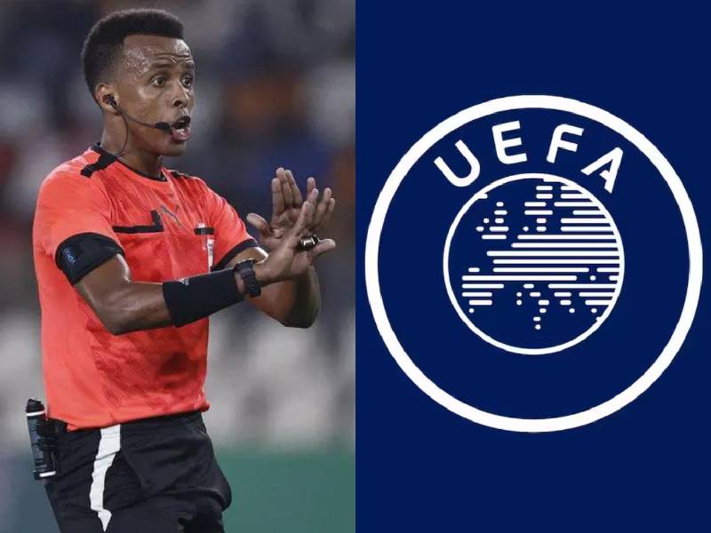 El árbitro somalí fue echado del Mundial 2026 porque no pudo entrar a los Estados Unidos y ahora UEFA le ha dado la mejor recompensa de todas: Tuve suerte....