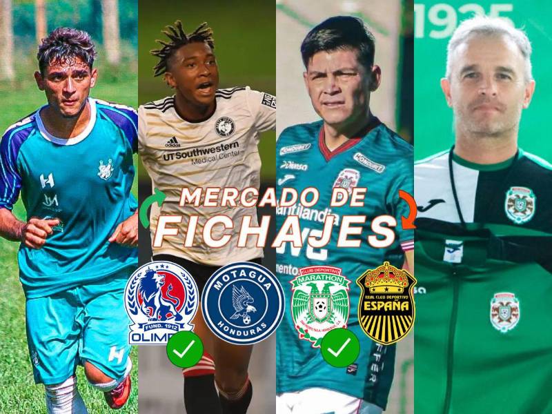 OFICIAL: Marathón confirma cuatro refuerzos, Olimpia va por otro fichaje, Francisco Martínez define su futuro y Génesis anuncia exmerengue. Aquí te lo contamos.