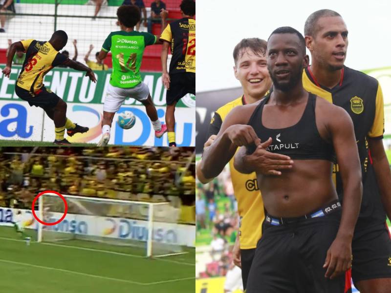 Darixon Vuelto se luce con golazo de otro mundo: así fue la anotación del aurinegro