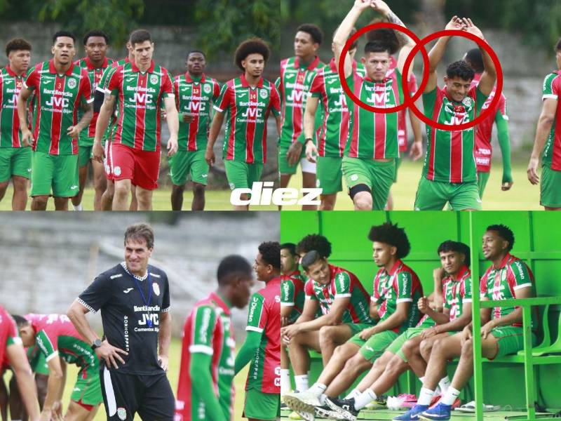 ¡Marathón arrancó con todo! Las fotos de los nuevos fichajes verdolagas y los primeros trabajos de Rudman como director técnico sampedrano.