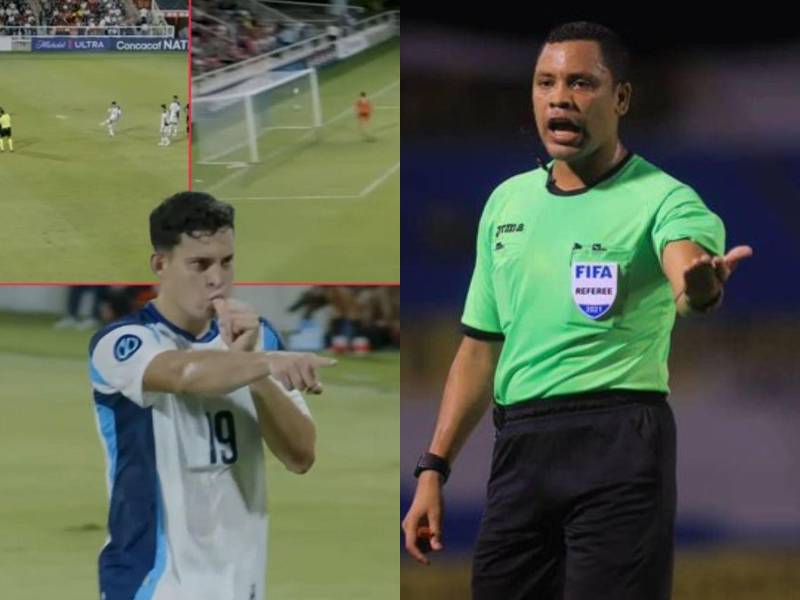 Se le fueron encima a Selvin Brown: así fue el gol de Nicaragua ante Rep. Dominicana