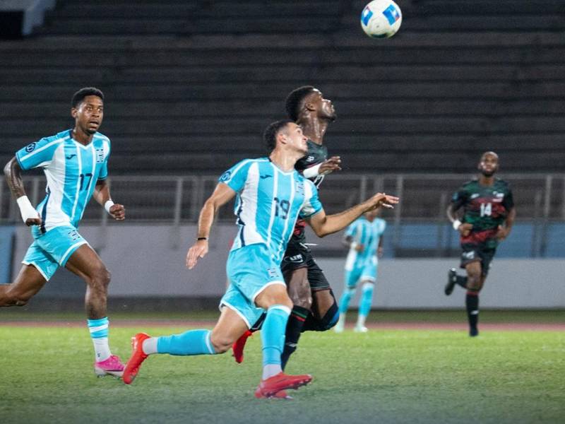 Erick 'Yío' Puerto debutó con gol con la Selección de Honduras ante Martinica en la tercera jornada.