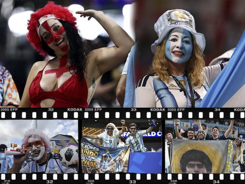 El ambientazo que se vive en Atlanta es digno de una final. Las aficionadas de Inglaterra y Argentina han vivido una tarde de pasión con recuerdos de la batalla de 1986.