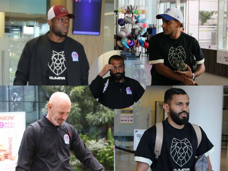 ¡Olimpia pone la mirada en la Supercopa! Así arribó el león al Aeropuerto de Palmerola tras disputar los amistosos en Estados Unidos.