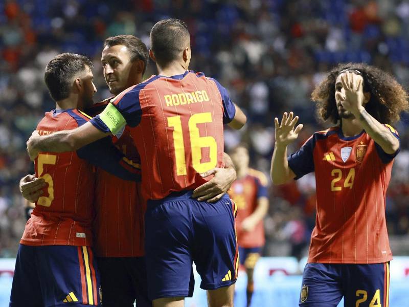 España vs Perú EN VIVO: La roja ya golea a los peruanos en el Cuauhtémoc