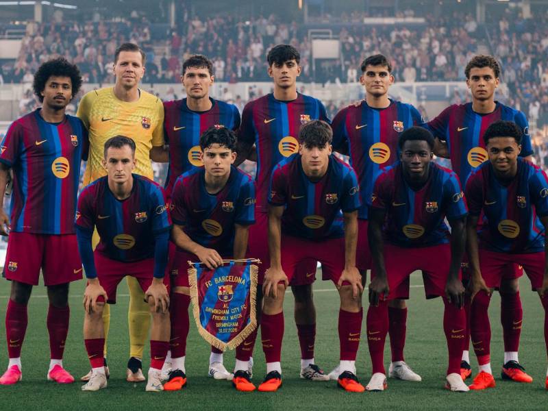 Este fue el equipo titular del conjunto culé en el primer amistoso de la pretemporada 2026-27.