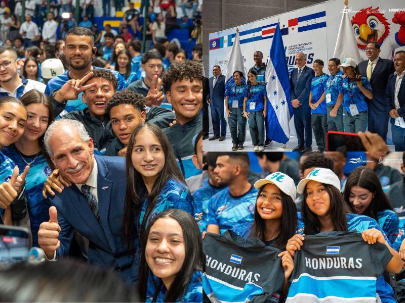 Nasry Asfura juramentó a 589 atletas de Honduras para los Juegos CODICADER.