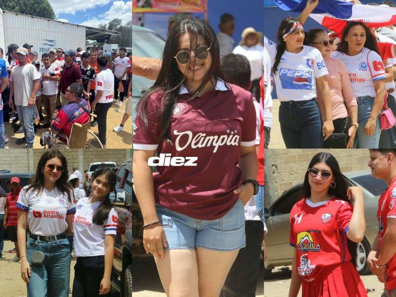 ¡Fiesta total en Danlí! Derroche de bellezas en el Marcelo Tinoco, chica de ocre se roba las miradas y las bellas damas del Olimpia y Estrella Roja.