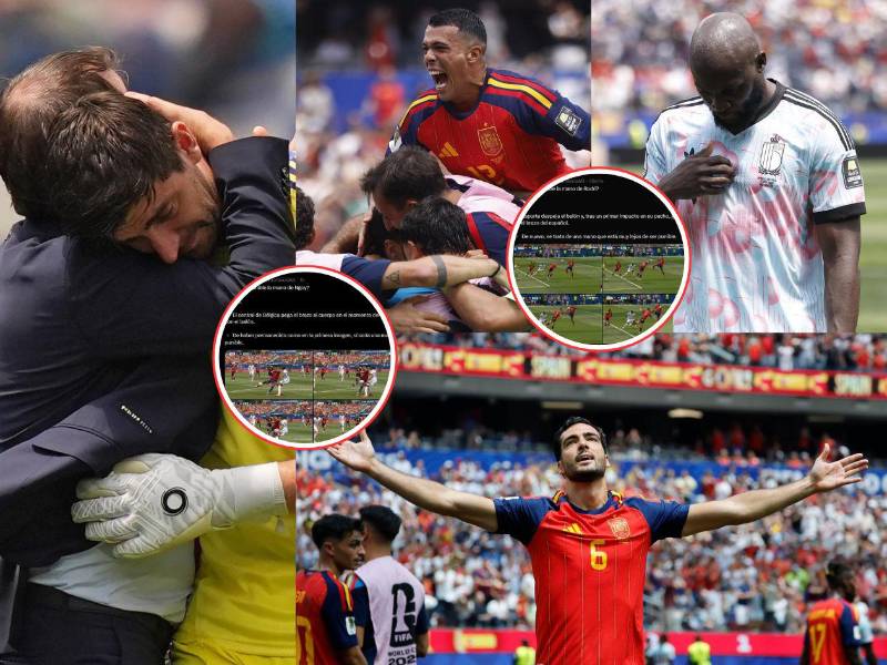 EN FOTOS: El máximo culpable de la eliminación de Bélgica, el héroe inesperado de España, las lágrimas de Courtois y el error que terminó condenando a los belgas.