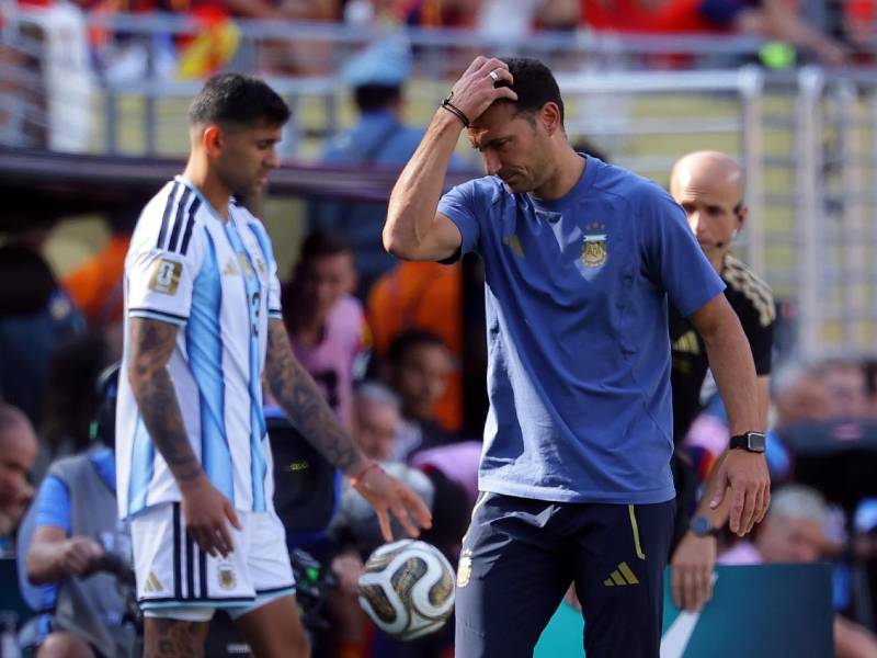 El entrenador argentino dejó claro que su equipo lo dejó todo en la cancha, pero España fue superior.