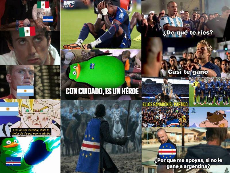 Lejos de las burlas, los memes elogian a la selección de Cabo Verde por su rendimiento en el Mundial 2026. El combinado africano se despide con la frente en alto tras ser eliminado por Argentina en Miami.