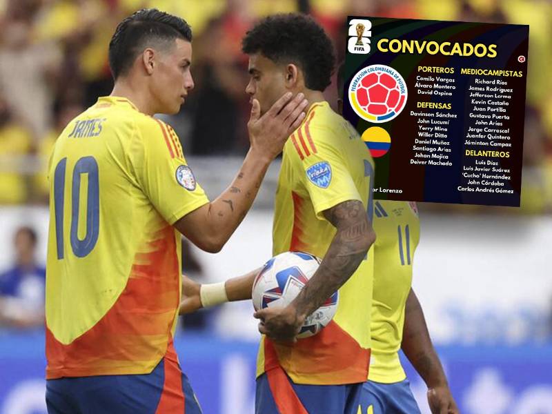 La selección colombiana ya definió su convocatoria de cara al Mundial que arranca en 17 días.