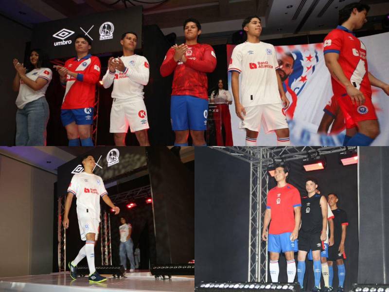 Olimpia renueva su imagen con Umbro: conoce las tres nuevas camisetas del Rey de Copas para la próxima temporada