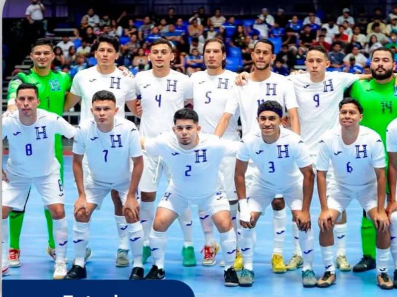¡Vamos Honduras! La Selección de Futsala dice presente en la Copa de Naciones Managua