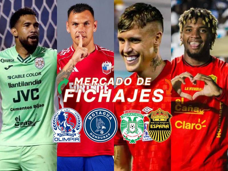 Mercado de Fichajes de Honduras: Olimpia firma nuevo refuerzo, baja confirmada en Real España y Platense contrata cuatro jugadores. Aquí te contamos todos los detalles.