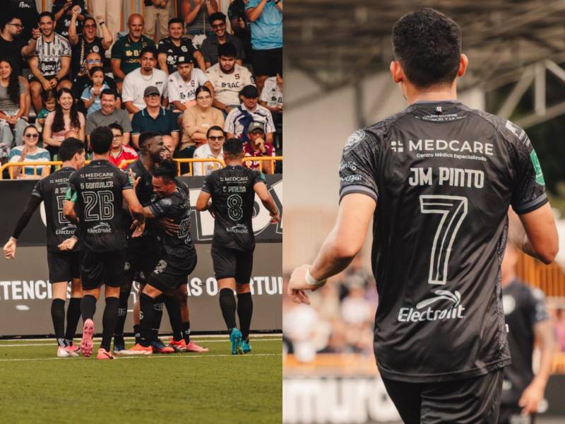 Carlos Pineda y José Mario Pinto fueron protagonistas en el triunfo de Sporting FC ante Saprissa.