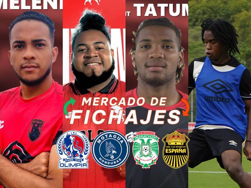 Así está el mercado de fichajes en Honduras: Olimpia confirmó otra baja, Choloma anunció dos fichajes e Independiente se reforzó con 11 jugadores.