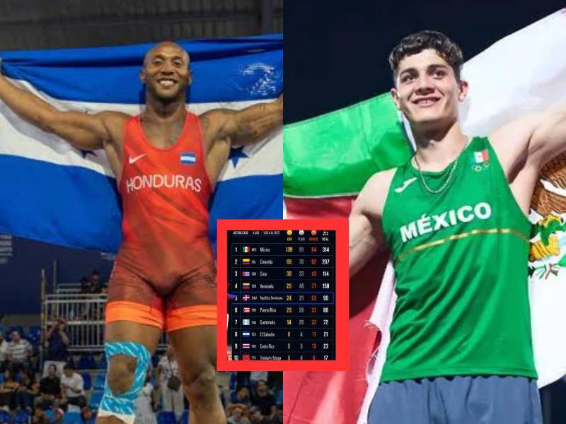Así va el medallero de los Juegos Centroamericanos a falta de dos días para que finalice