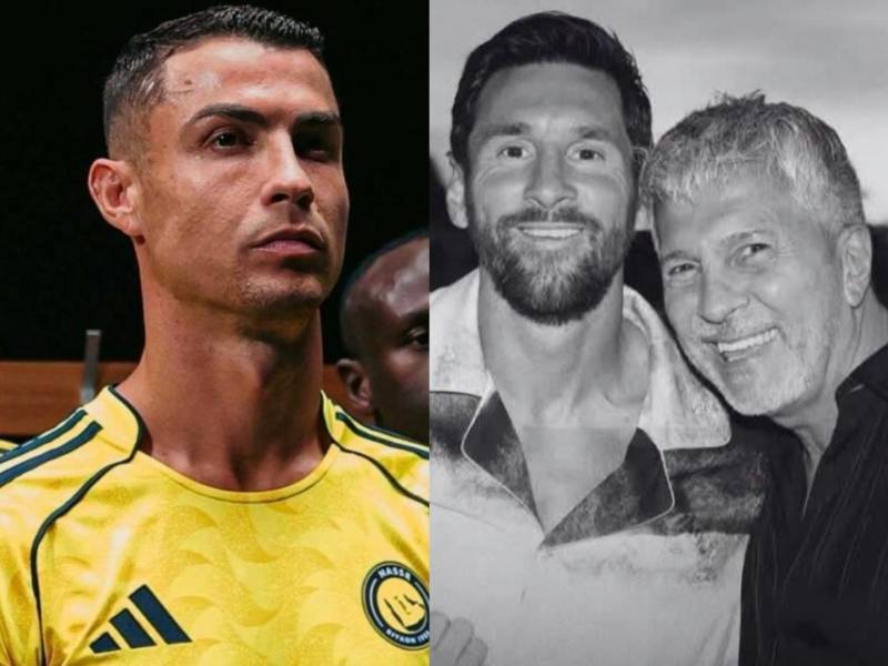 CR7 le dejó un mensaje de apoyo a Lionel Messi tras la dolorosa muerte de Jorge, su padre.
