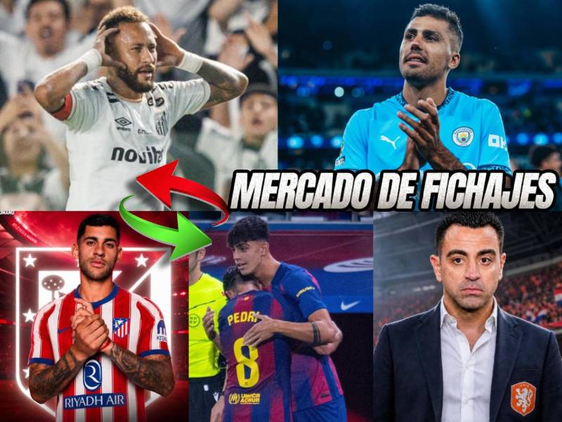 Barcelona recibe respuesta del Manchester City tras oferta por Rodri, Xavi es anunciado en Países Bajos y crack del PSG podría irse: los últimos rumores y fichajes del mercado.