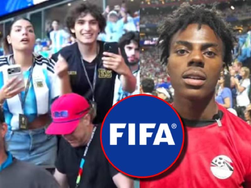 La FIFA no se ha quedado con los brazos cruzados con lo que le hicieron los aficionados a IShowSpeed durante el triunfo de Argentina a Egipto en los octavos de final del Mundial 2026.