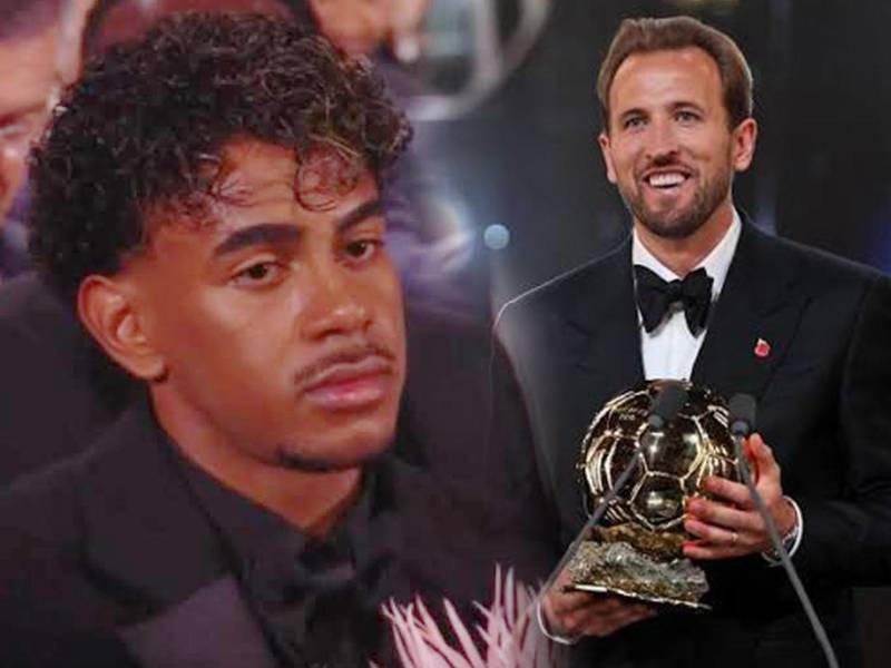 Harry Kane se impuso sobre Lamine Yamal en el Balón de Oro 2026 y la familia del español se siente indignada.