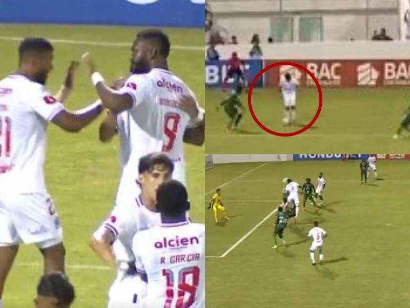 ¡Pura magia! Así fue la asistencia de Edwin Rodríguez en el Olimpia-Platense