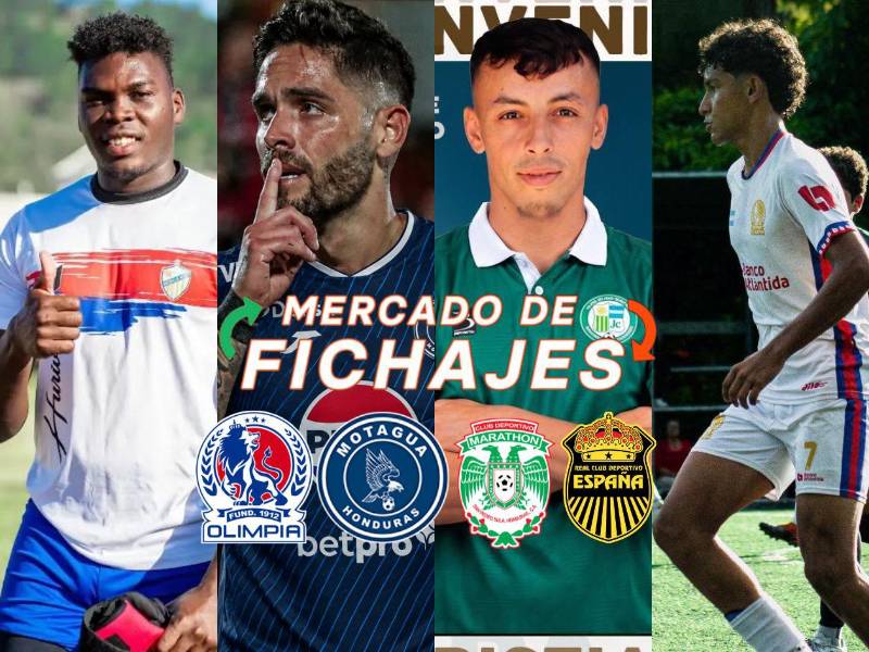 Mercado de Fichajes de la Liga Nacional: Olimpia firma joyita, Motagua suma otro refuerzo, Juticalpa FC saca la chequera y hay noticias en Liga de Ascenso.