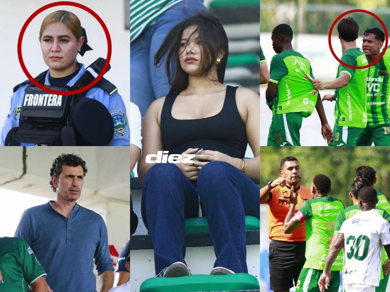 NO SE VIO EN TELEVISIÓN: Bella policía robó suspiros, chica de negro captada y Marathón se encendió con dos jugadas del FVS VAR.