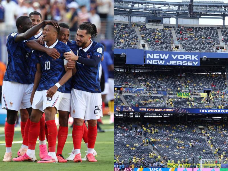 El jugador de Francia no perdonó la oportunidad para criticar el estado del césped del estadio Nueva York/Nueva Jersey