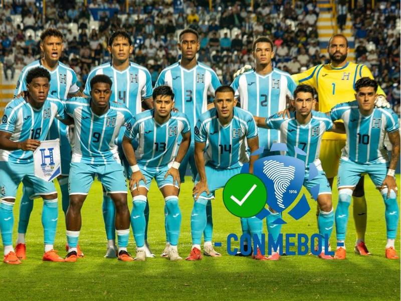Honduras se medría a rival de Conmebol para el mes de noviembre.
