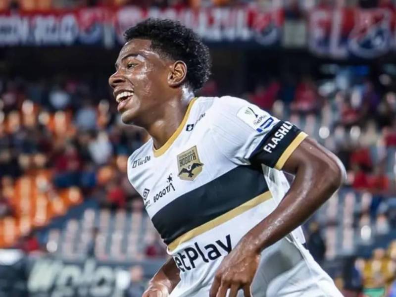 Dereck Moncada anotó 5 goles en primer torneo con Inter Bogotá, equipo revelación del campeonato. Foto cortesía.