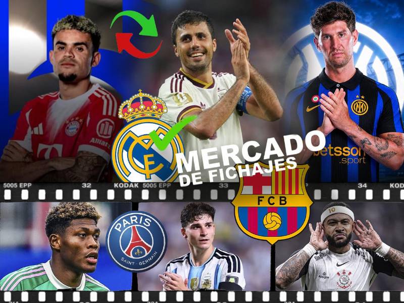 Las principales novedades en el mercado de fichajes de Europa: se dio a conocer la oferta del Real Madrid por Rodri, la decisión de Julián Álvarez y el colombiano Luis Díaz da la sorpresa en Múnich.